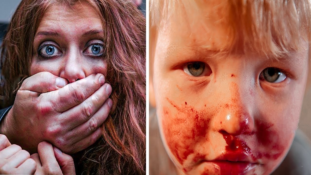 When This 3 Year Old Ran Next Door They Thought He Was Playing, But Then His Mom Saw Blood