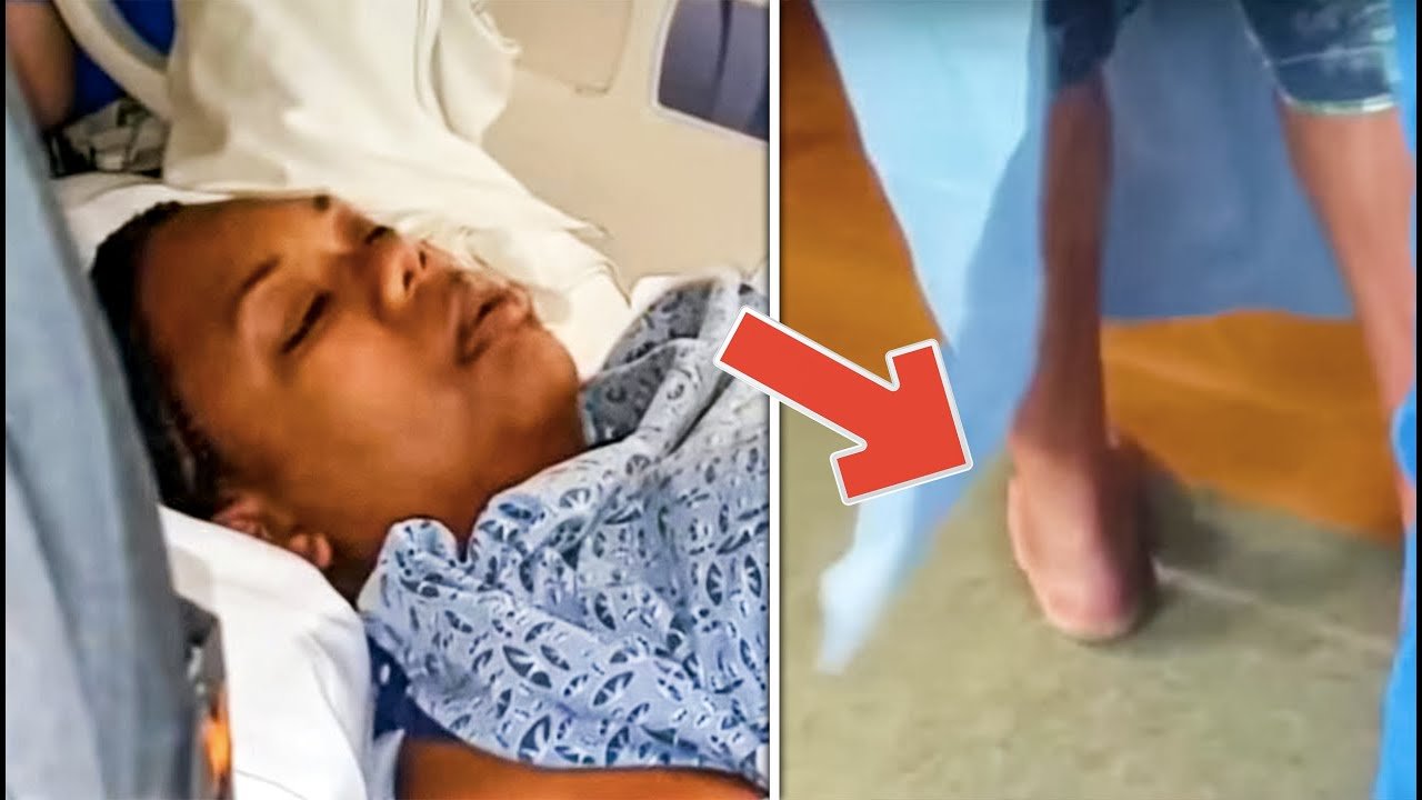 Mom In Labor Thinks Doctor Is Acting Strange, Then She Looks At His Feet And Sees It