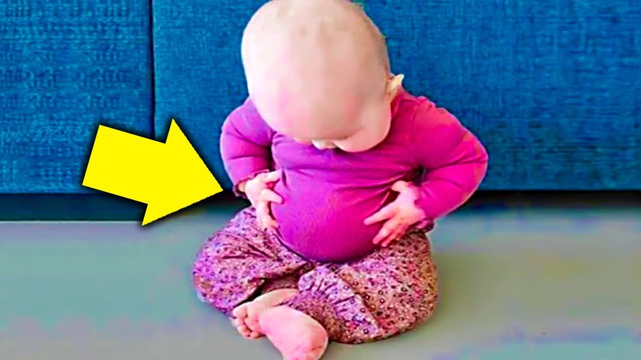 This Baby Kept Touching Her Belly, Doctor Was Shocked When He Discovered the Reason